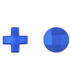 Ceozon 2 Pcs Metal D-Pads Replacement Parts Directional Pad Kits for Xbox One Elite Xbox One Elite Series 2, Xbox Elite 2 Core Controller Button Paddles Accessories (Blue) pc parts