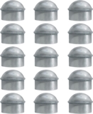 VIVIDA 1-3/8″ Fence Post Caps, Chain Link Post Caps, Galvanized Steel, for 1-3/8″ OD Pipe, Chain Link Fence Parts, 15 PCS pc parts
