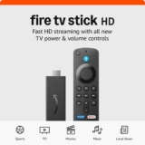 Amazon Fire TV Stick HD (newest model), free and live TV, Alexa Voice Remote, smart home controls, HD streaming electronics
