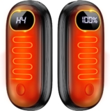 Hand Warmers Rechargeable – 14000mAh Electric Hand Warmers Rechargeable 2 Pack Heat Up to 131℉ with 18Hrs Warmth, Reusable Electronic Portable Pocket Heater for Women Man Golf Raynauds Camping electronics